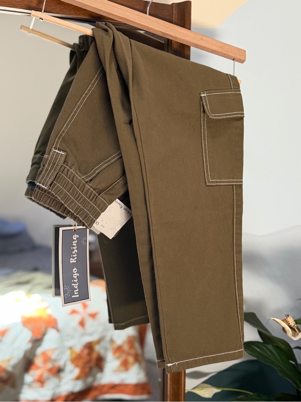 Olive/Army Green Cargo for women/teens